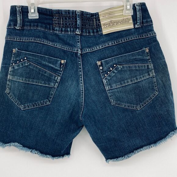 New Collection Preferencial 44 Plus Size Denim Super Stretch Shorts Brazil - Picture 3 of 7